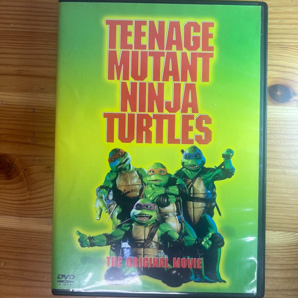 Teenage Mutant Ninja Turtles The Original Movie DVD 1990 Used Good - $6
